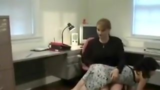 Office Spanking