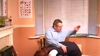 Detention Spanking