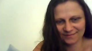 Dirty-minded long haired ugly as fuck brunette webcam M