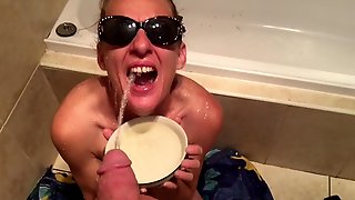 Cum Drinking, Piss Drinking Amateurs