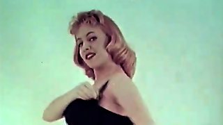 Hot Sweetie Shows Us Her Tight Body (1950s Vintage)