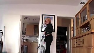 Blonde Sexy Mature Wife Receives Anniversary Fuck