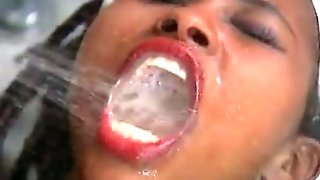 Fetish girls interracial piss party