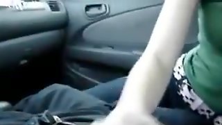 Blowjob Swallow Car