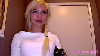 L A New Girls, Casting Audition, Casting Tricked, Tricked Teen, Photoshoot