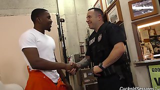Police Officer Big Boobs, Black Anal Cuckold Wife