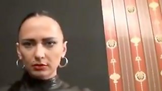 Leather Smoking Blowjob