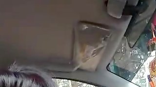 Indian Blowjob In Car