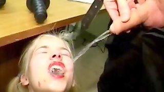 German Pissing In Mouth