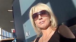 Milf Sexy blonde with a nice asshole