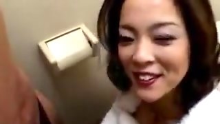 Asian bathroom bj