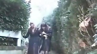 Mature lesbians fisting french style