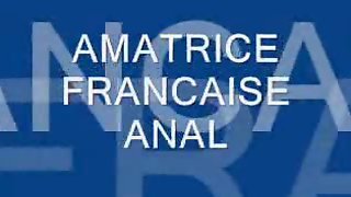 Francaises Amatrices Anal, French