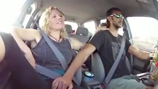 Fingered In Car, Car Masturbation
