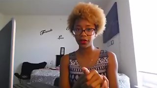 Cool & Hot Ebony Teen Babe Vlog