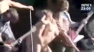 On Stage Fuck