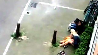 Couple caught fucking in broad daylight