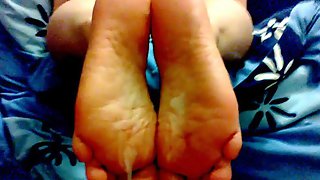 Feet Cum Compilation - 10 Cumshots on soles