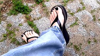 Flip Flops Footjob