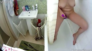 Hidden Dildo Masturbation