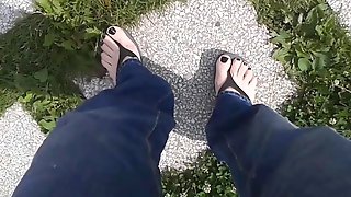 Flip Flops Footjob