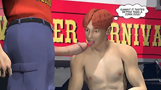 Charlie at the carnival: 3d gay cartoon comics anime hentai