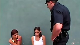 Innocent Anal Threesomes, Police Officer Fuck