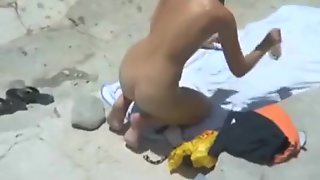 GF Gets good massage then fucked on beach