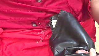 Leather Bra, Leather Skirt