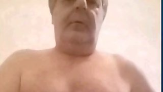 Argentinean Grandpa wanking