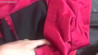 Sexy dresses leather skirt silky tops bra cum part 2