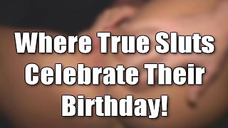 Birthday Slut's Public Porn Cinema Sex Celebration 