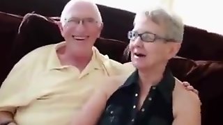 3some with old couple