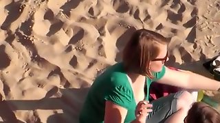 Beach, Downblouse