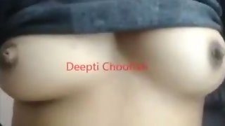 Desi nri slut deepti showing her beautiful nipples   pussy