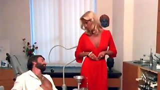 Brigitte Lahaie visits a dentist for a special check-up