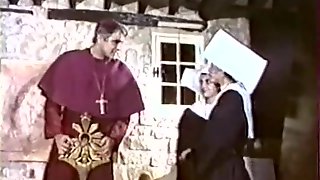 Hot nun Anna Petrovna fucked in vintage porn movie La Religieuse (1987)