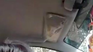 Indian Blowjob In Car