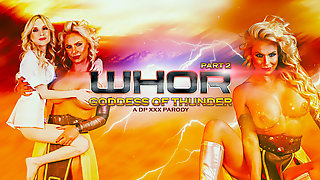 Phoenix Marie & Piper Perri in Whor: Goddess of Thunder, A DP XXX Parody Part 2 - DigitalPlayground