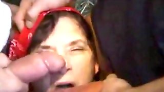 Granny Pissing In Mouth