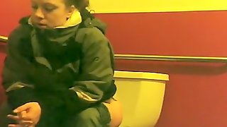 Woman spied by hidden camera pissing