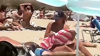 Topless Beach Voyeur