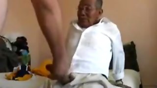 Gay Grandpa Riding