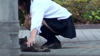 Beautiful Foot Fetish Featuring Young Japanese Schoolgirl