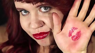 Luckys First Lipstick Application Video 