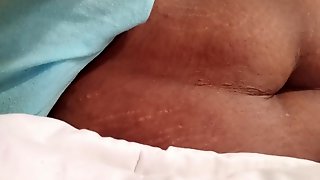 Sexy Ebony/Black Latina SSBBW Rubbing, Slapping and Playing w/Belly Button