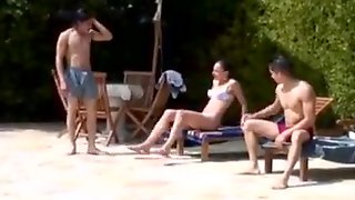 French amateur gangbang djami beurette with papy and others
