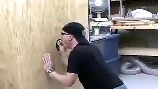 Greedy Cock Sucking in Gloryhole