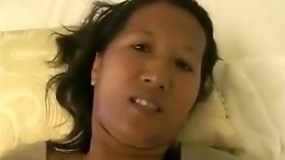 White guy fucks Thai mom (POV)