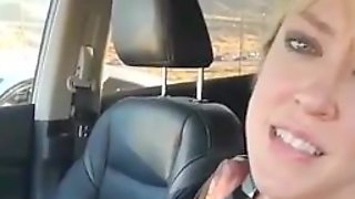 Car Solo Orgasm